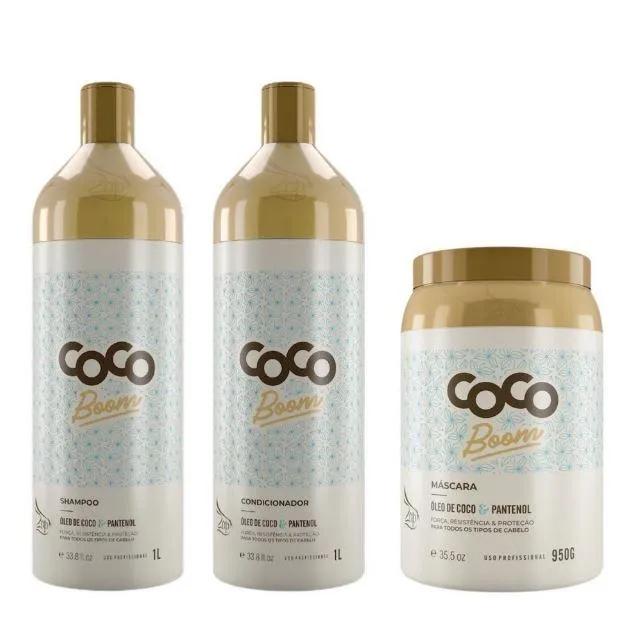 Professional Coconut Panthenol Boom Lavatory Force Protection 3 Prod. - Zap