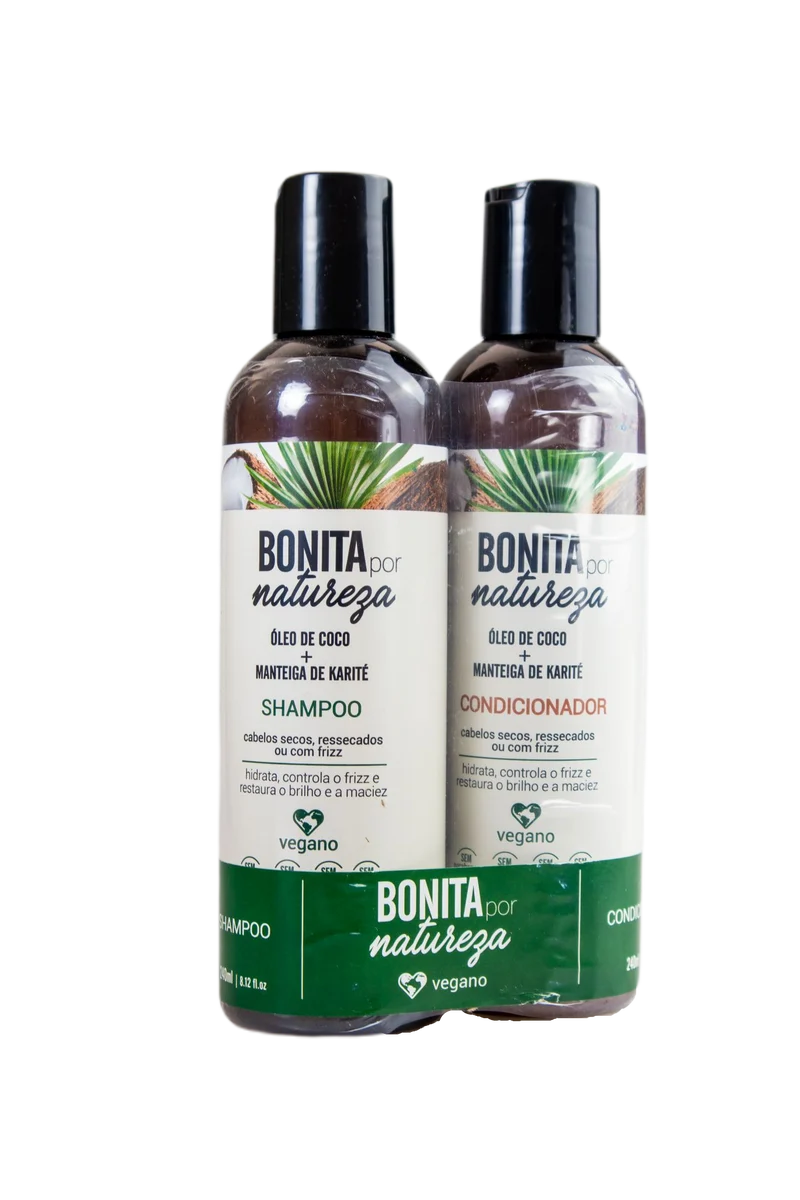 Beutiful By Nature Bonita por Natureza Coconut Karité Vegan 2x240ml - Yenzah