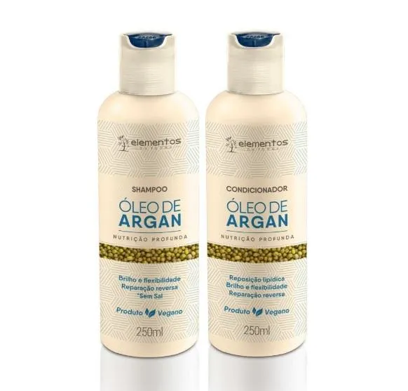 Elements of the Earth Argan Oil Deep Nourishing Repair Kit 2x250ml - NutraHair