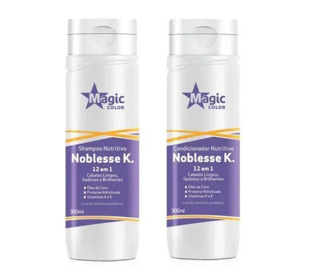 Noblesse K and E Vitamins Coconut 12 in 1 Nourishing Kit 2x300ml - Magic Color