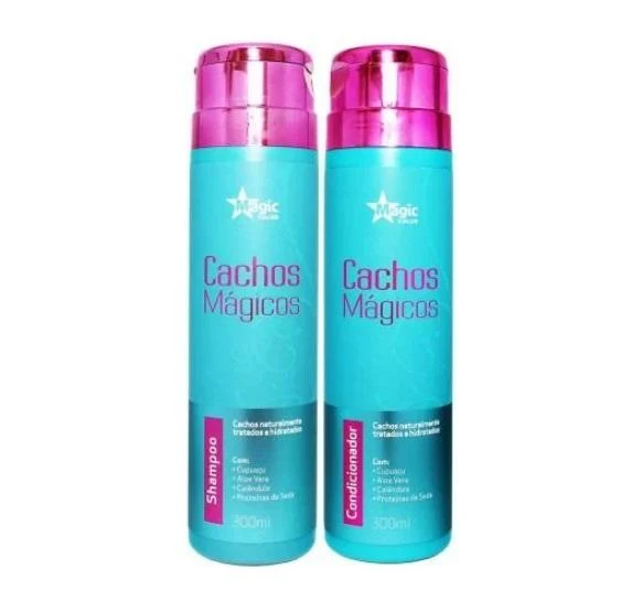 Magic Curls Cupuaçu Calendula Aloe Vera Silk Treatment Kit 2x300ml - Magic Color