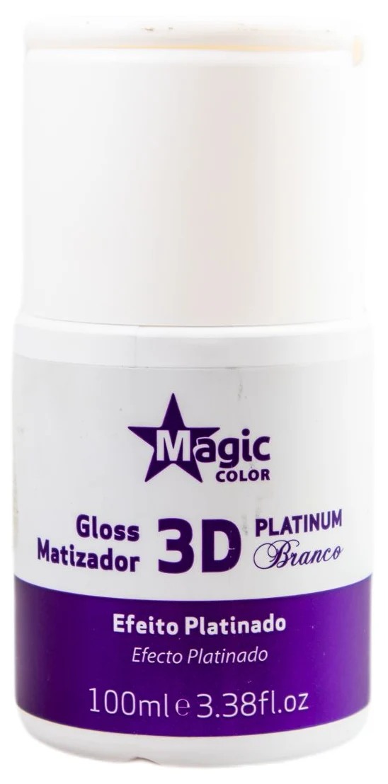 Platinum White Anti Yellow Treatment 3D Tinting Gloss Mask 100ml - Magic Color