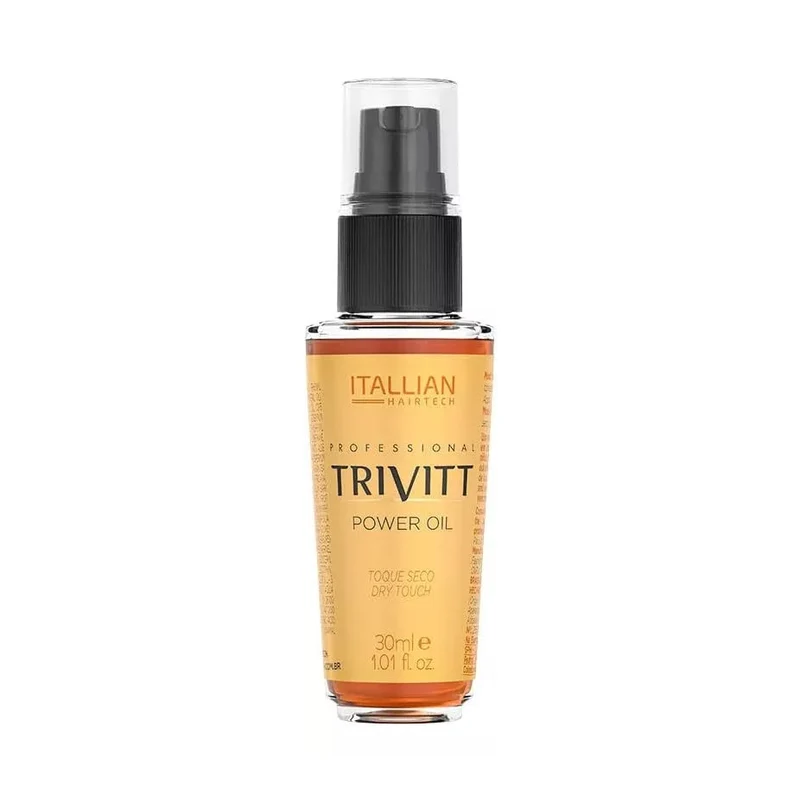 Dry Touch Argan Keratin Trivitt Power Finisher Oil 30ml - Itallian Hair Tech