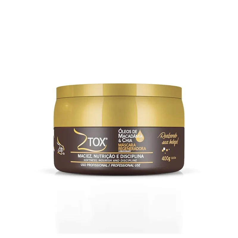 Softness Nourish Ztox Bt-o.x Nanocrystallization Macadamia Mask 250g - Zap