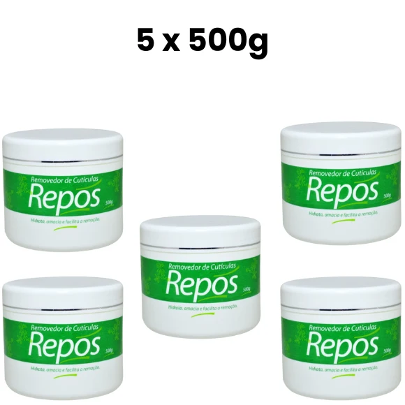 Creme Removedor de Cutículas Repos 500g (5 unidades)