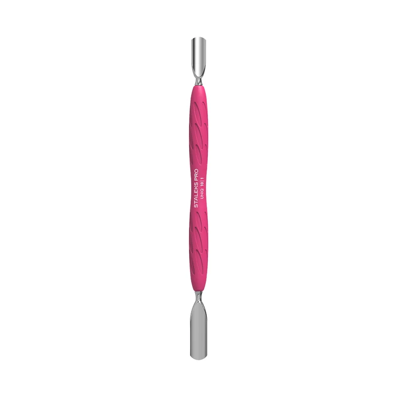 Repousse Cuticules Arrondi Large et Etroit Manche Silicone Uniq