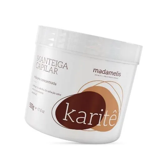 Professional Karite Butter Concentrated Hair Treatment Mask 500g - Madamelis