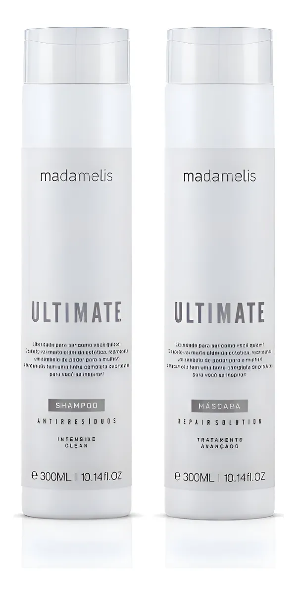 Ultimate Liss Progressive Brush Free Frizz Hair Treatment 2x300ml - Madamelis