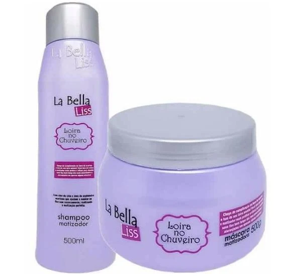 Professional Blonde in the Shower Tinting Hair Treatment 2 Prod. - La Bella Liss