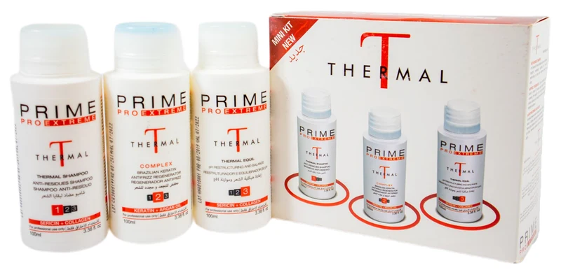 Brazilian Professional Thermal Complex Hair Treatment Kit 3x100ml - Prime Pro