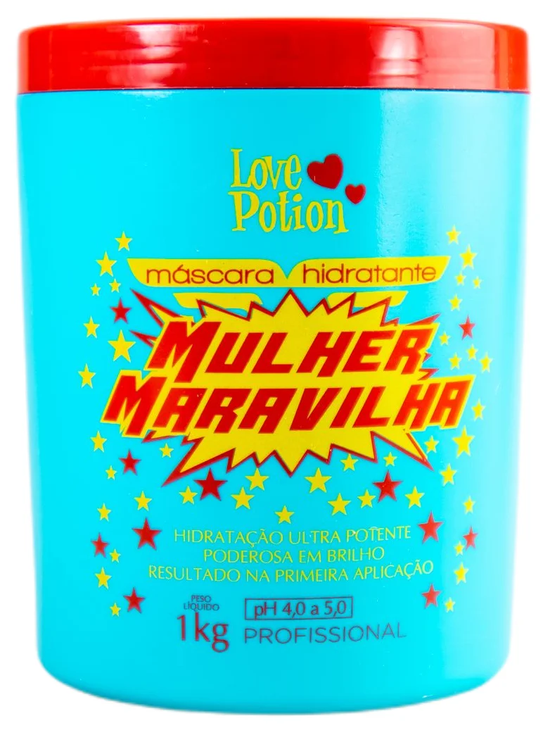 Professional Wonder Woman Moisturizer Hair Treatment Mask 1Kg - Love Potion