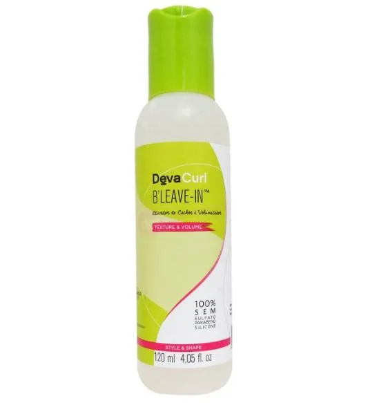 Conditioning B Leave In Protection Texture & Volume Finisher 120ml - Deva Curl