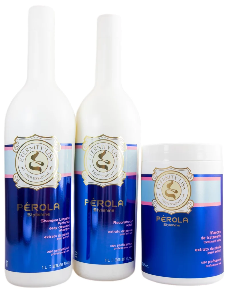 Perola Brazilian Shine Treatment Kit 3x1L - Eternity Liss