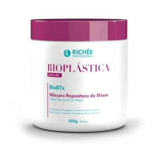 Brazilian Biobtx Mass Replenisher Deep Hair Mask Bioplasty Mask 500g - Richée