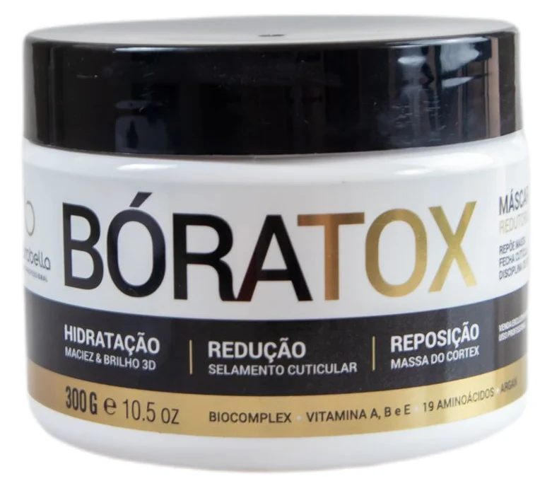 Boratox Formol Free Deep Hair Mask Mass Replenishment Organic Hair Mask 300g - Borabella