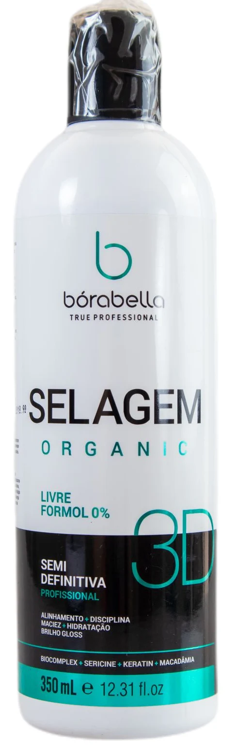 Semi Definitive 3D Organic Sealing Formol Free Progressive 350ml - Borabella