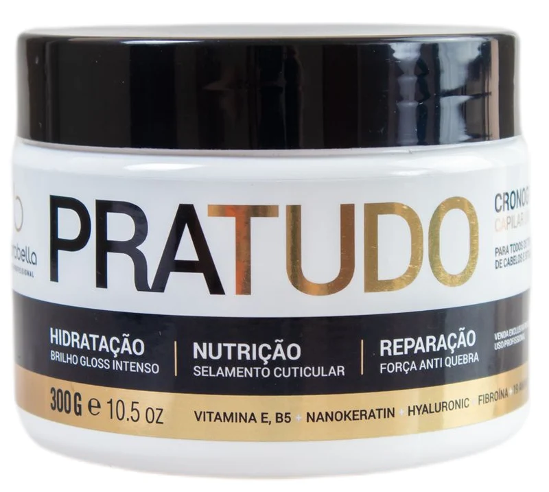 Pra Tudo Capillary Schedule Hydration Nutrition Repair Mask 300g - Borabella
