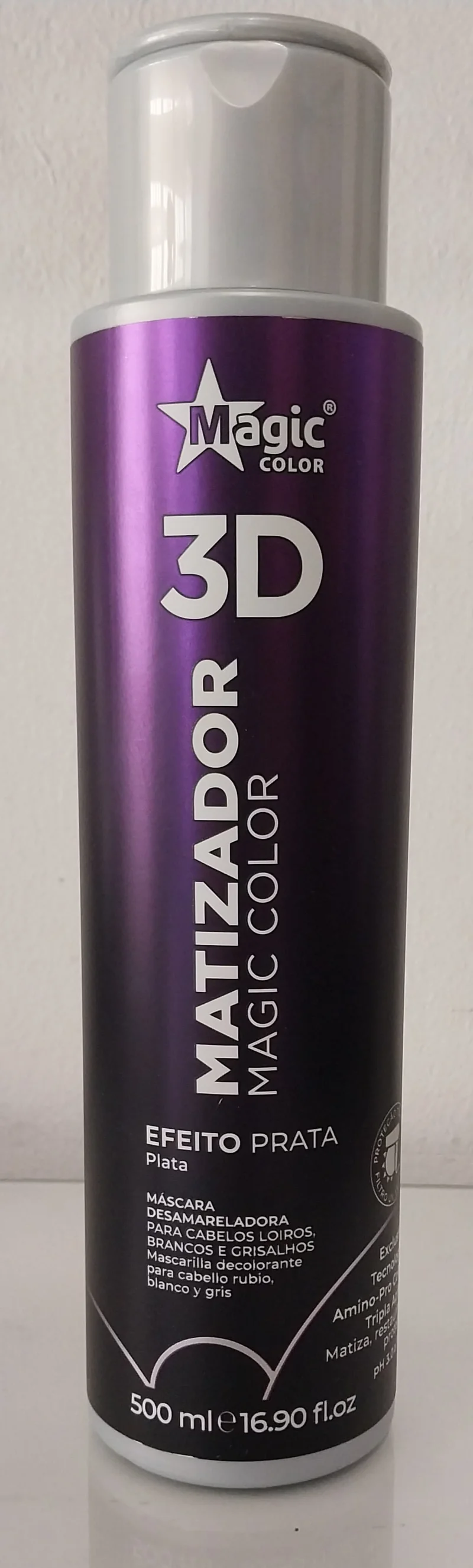 Silver Effect Traditional Hair Treatment 3D Tinting Gloss 500ml - Magic Color