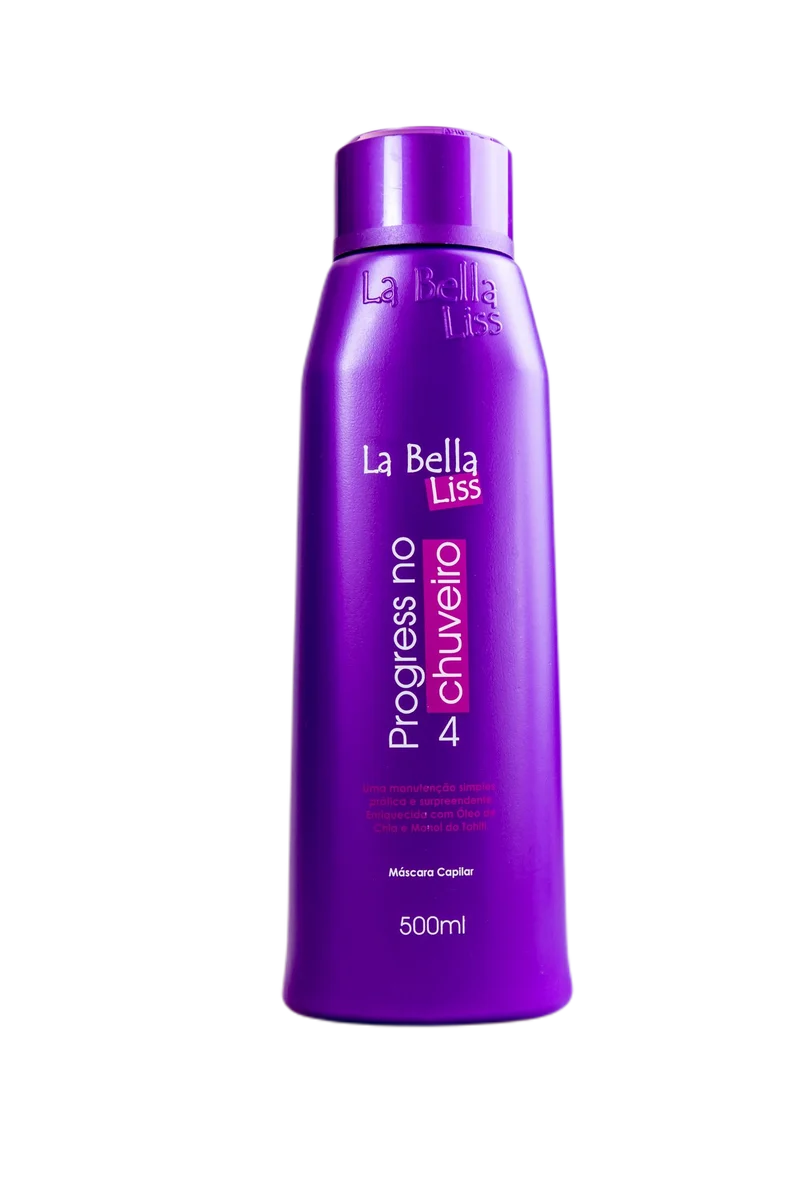 Brazilian Straightening Treatment Shower Progressive Mask 500ml - La Bella Liss