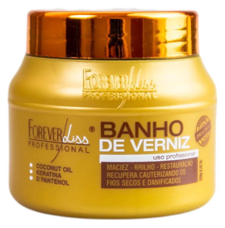 Moisturizing Shine Varnish Bath Moisturizing Mask 250g - Forever Liss