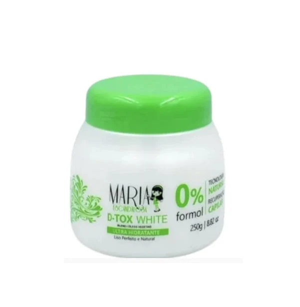 Deep Hair Mask White Formaldehyde Free Moisturizing Mask 250g - Maria Escandalosa