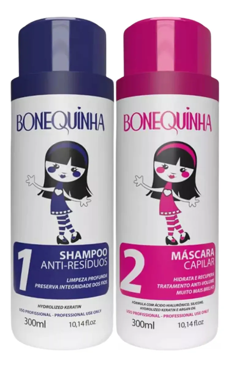 Professional Traditional Progressive Brush Treatment 2x300ml - bonequinha