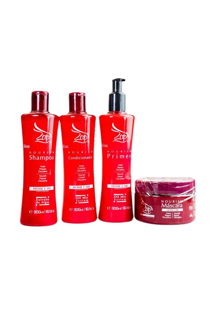 Professional Nourish Home Care Maintenance Treatment 4 Prod. - Zap Cosmetics