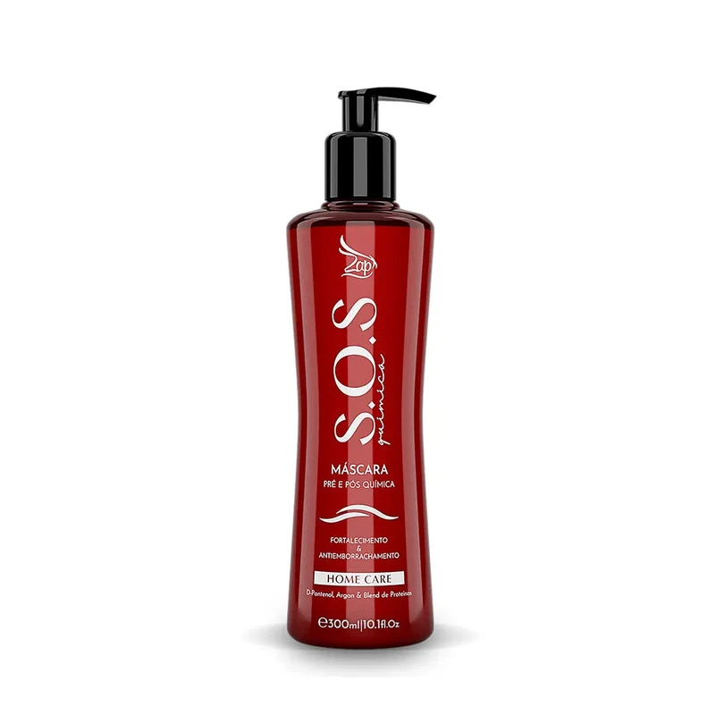 Shower SOS Pre/Pos Chemical Anti Breakage and Anti-Rubber 300ml - Zap Cosmetics