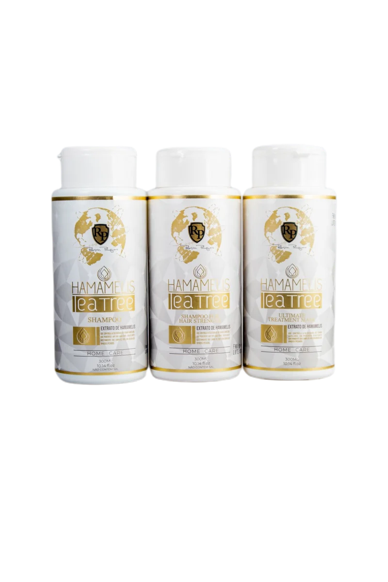 Robson Peluquero Hamamelis Tea Tree Home Care Kit 3x300ml / 3x 10.1 Oz