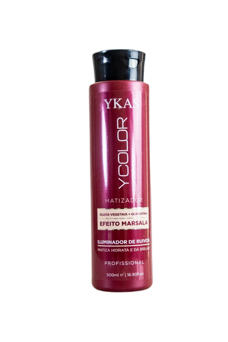 Ycolor Tinting Marsala Effect Illuminator Keratin Vegetable Oil 500ml - Ykas