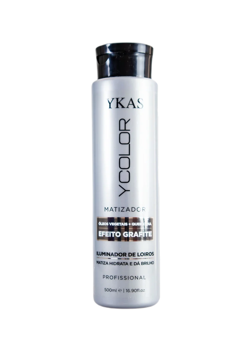 Ycolor Tinting Graphite Effect Illuminator Keratin Vegetable Oil 500ml - Ykas