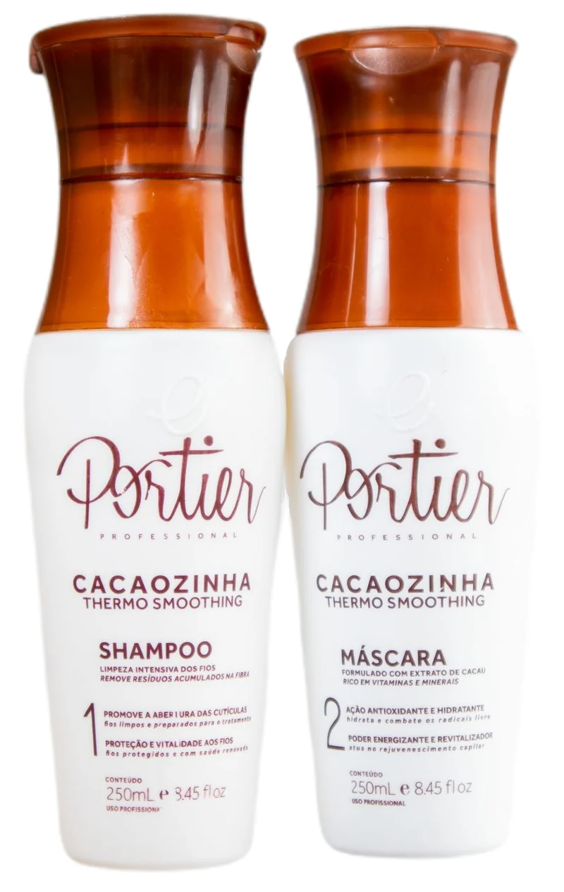 Cacao Thermo Smoothing Anti Aging Kit 2x250ml - Portier