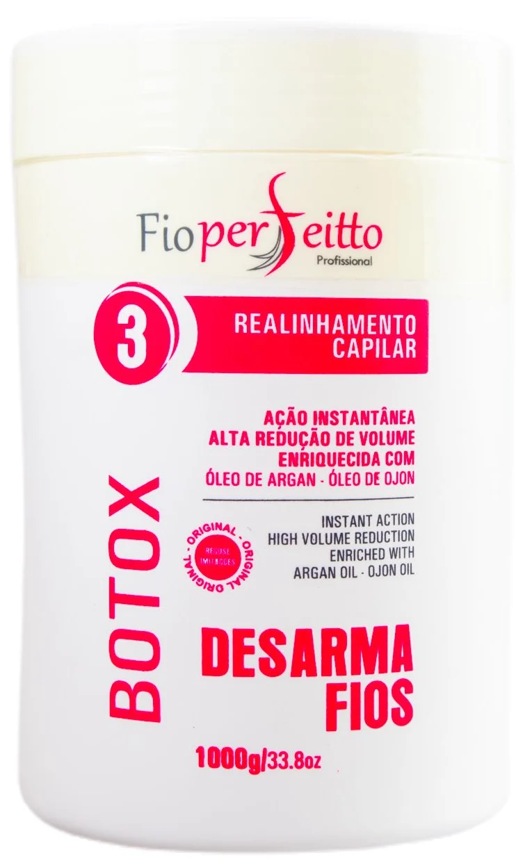 Botox Instant Action Fainting Hair Mask 1kg - FioPerfeitto
