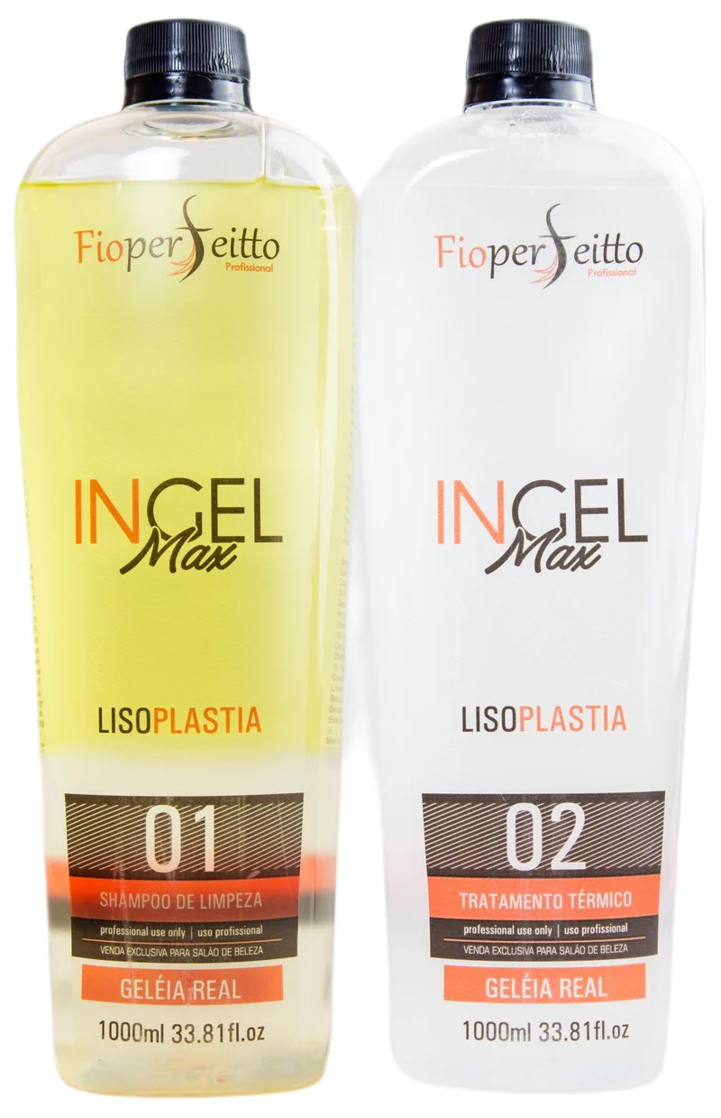 Ingel Maxx LisoPlastia Progressive Brush 2x1000ml - FioPerfeitto