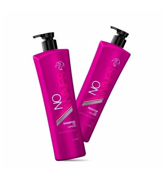 No Waves Hair Treatment Kit 2x1L - Fox