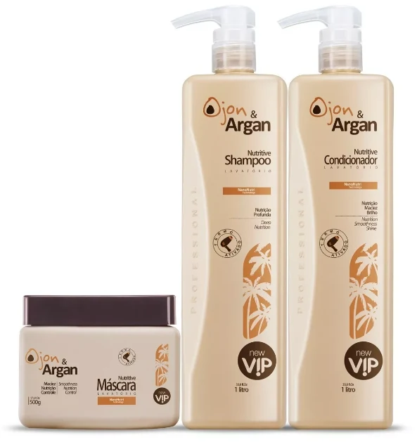 Ojon & Argan Treatment Kit 3 Products - VIP