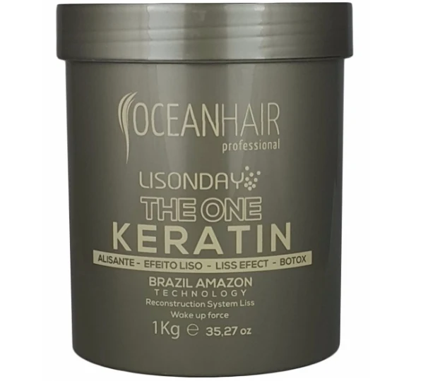 Deep Hair Mask The One Keratin Lisonday Reconstruction 1kg - Ocean Hair