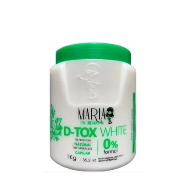 Deep Hair Mask White Formaldehyde Free Maria Escandalosa 1kg - Maria Escandalosa