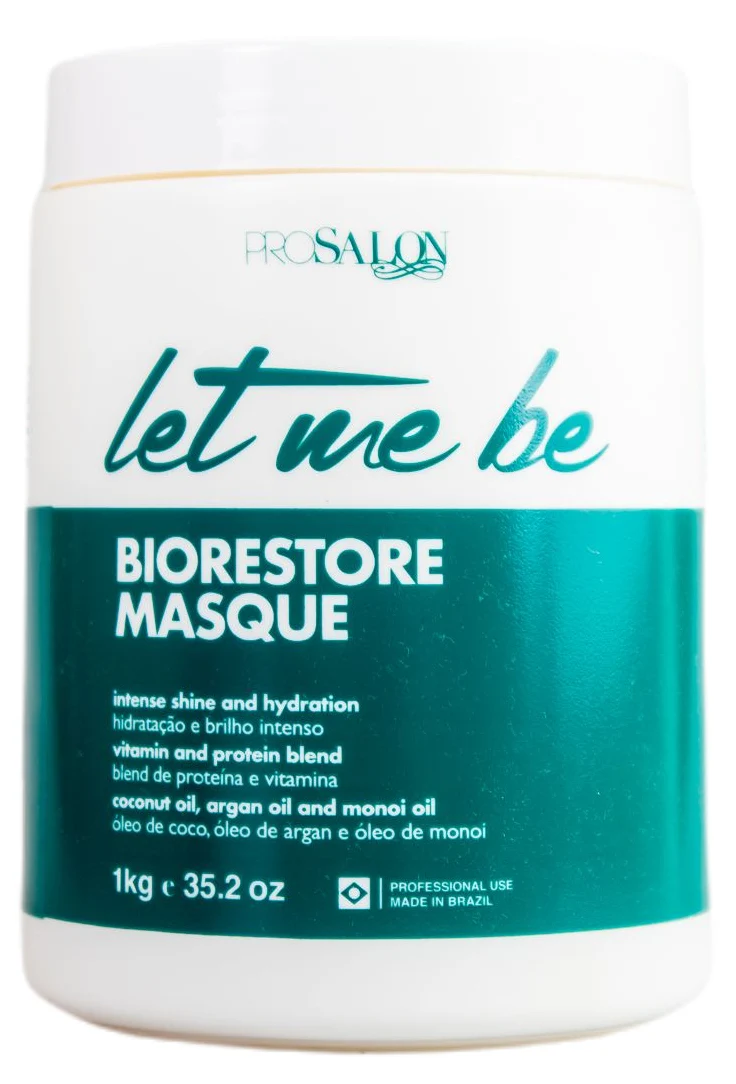 Let Me Be BioRestore Natural Extracts Coconut Argan Monoi Mask 1Kg - ProSalon
