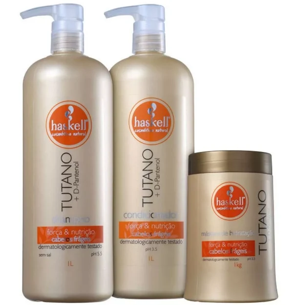 Tutano +D-Pantenol Brazilian Hair Treatment Kit 3x1 - Haskell