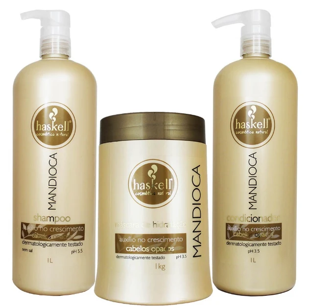 Manioc Professional Hydration Strength Vitality Kit 3x1 - Haskell
