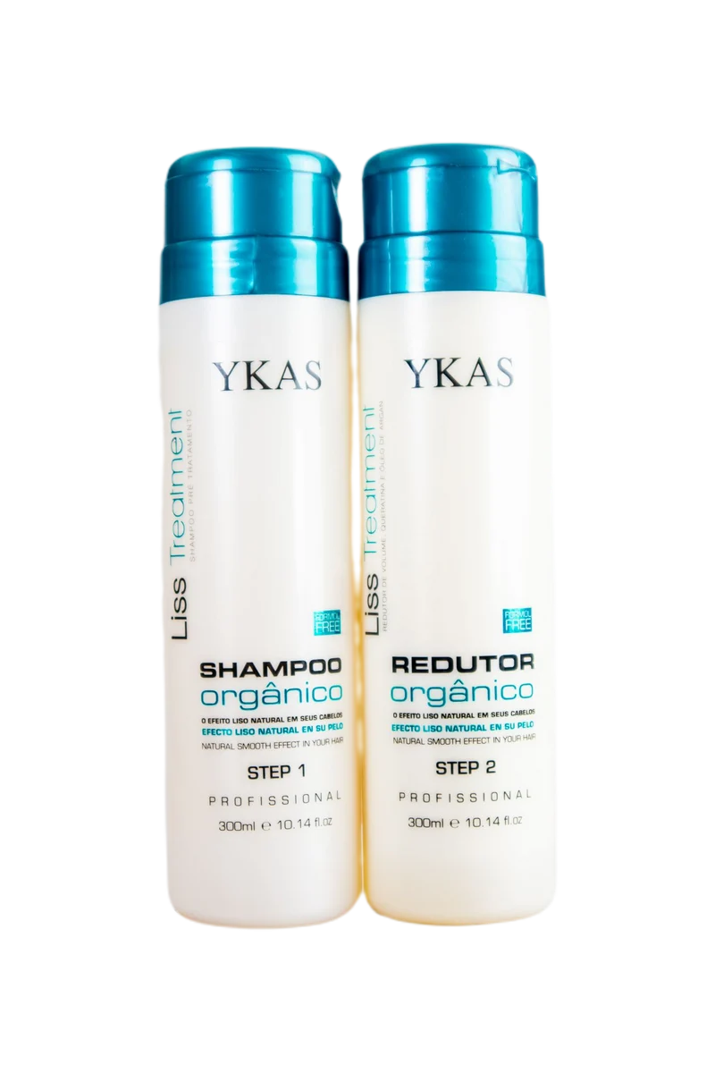 Organic Progressive Brush Formol Free Kit 2x300ml - Ykas