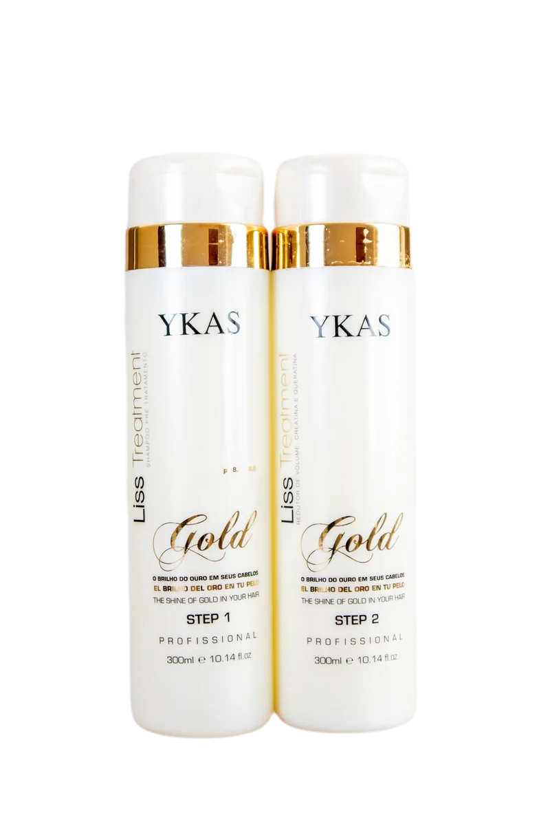 Gold Progressive Brush Capillary Realignment Kit 2x300ml - YKas