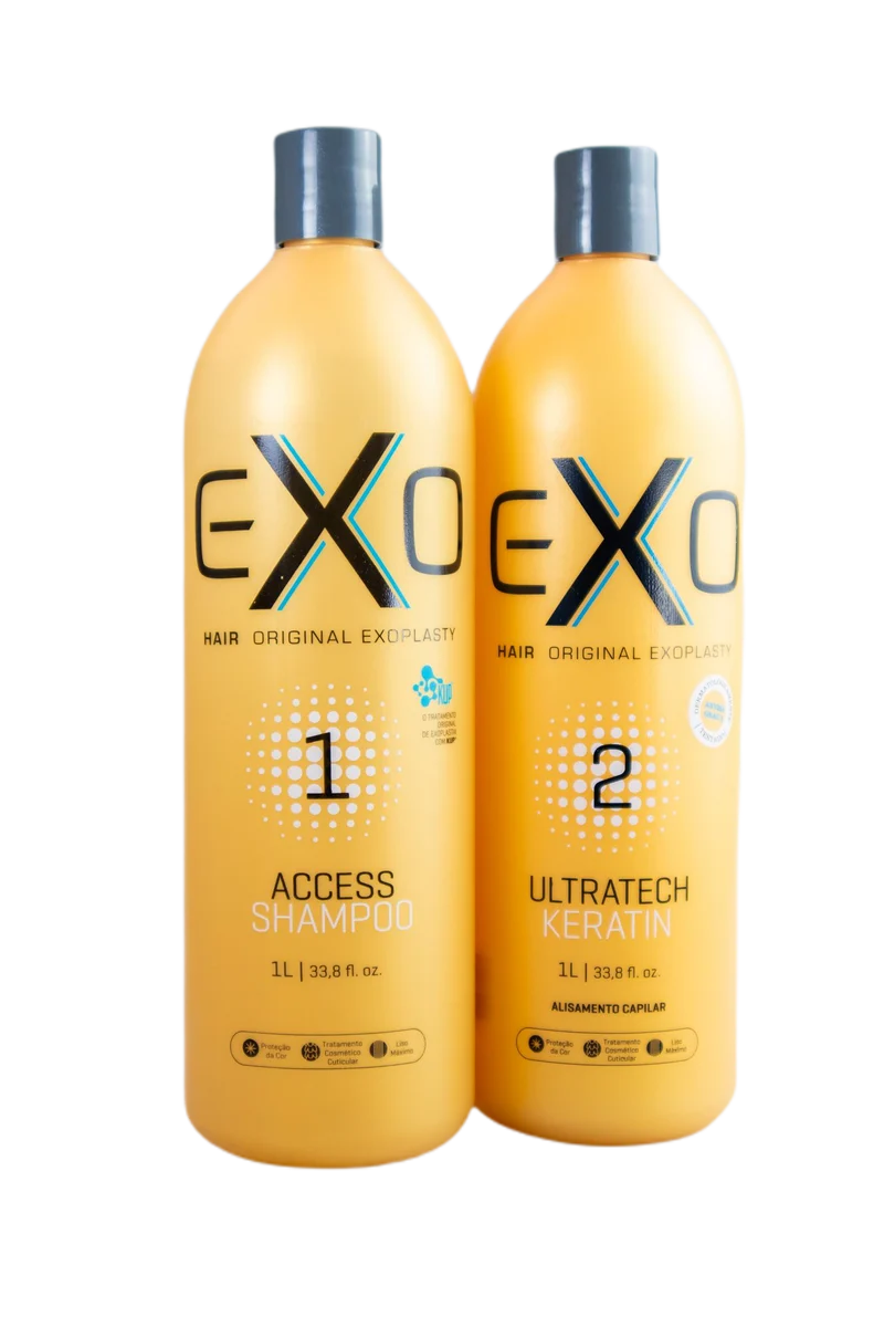 Ultratech Keratin Brazilian Exoplasty kit 2 x 1Lt - Exo Hair Professional