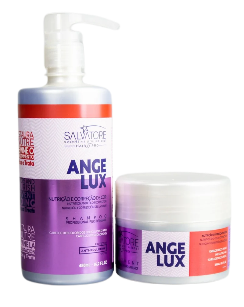 Salvatore Kit Angelux Matizador Shampoo + Conditioner