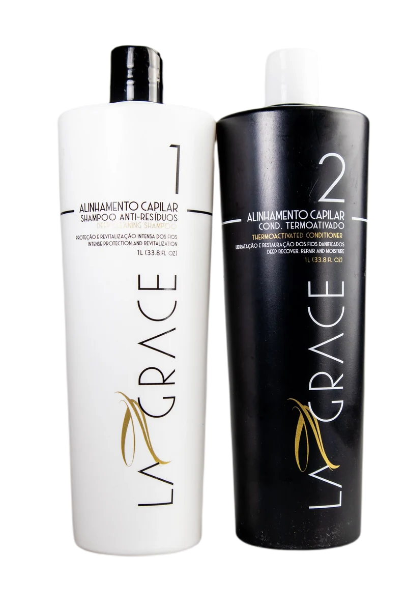 Professional Progressive Brush Brazilian Blowout Treatment 2x1L - La Grace