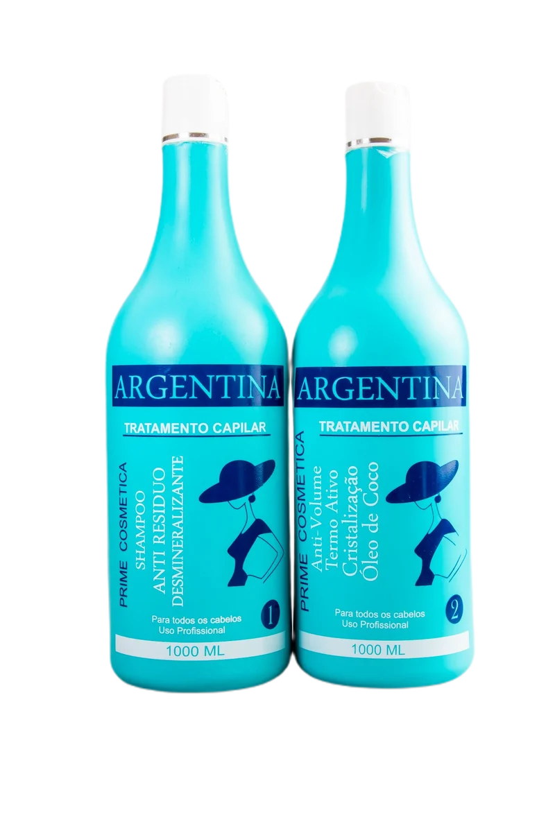 Hair Active Streight Argentina Progressive Brush Kit 2x1L - Cosmetica Argentina