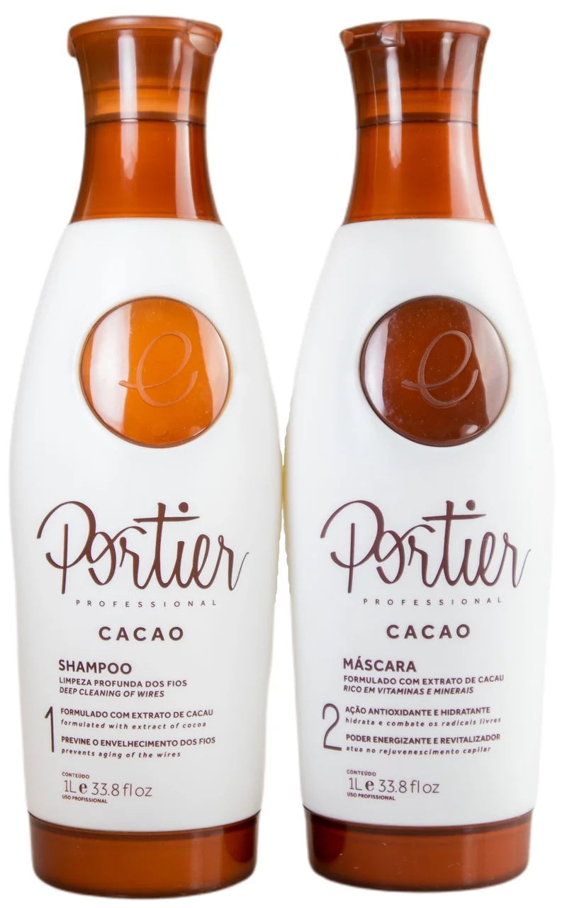 Portier Cacao Thermo Smoothing Anti Aging Kit 2x1l - Portier