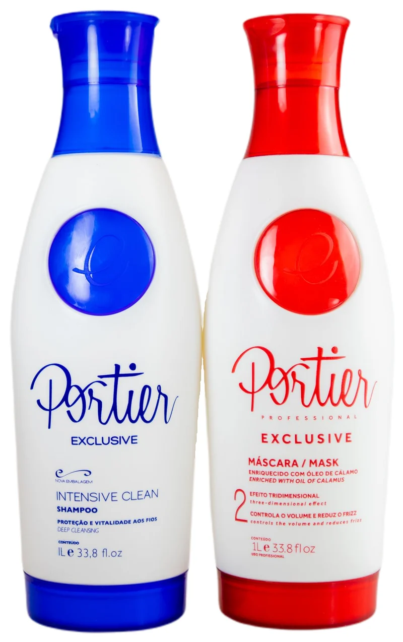 Portier Exclusive Blowout Hair Progressive Brush 2x1L - Portier
