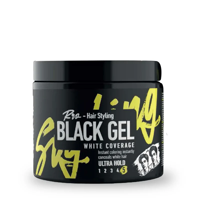 Gel Noir Fixation Ultra Forte
